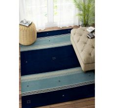 Modern Hand Knotted Trible Wool Rug